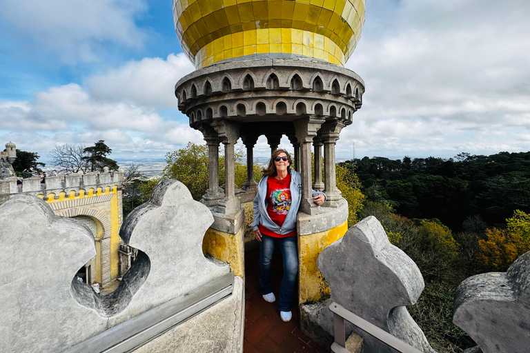 Sintra tour Pena Palace, Moorish, Regaleira & Cabo da Roca Small Group Tour