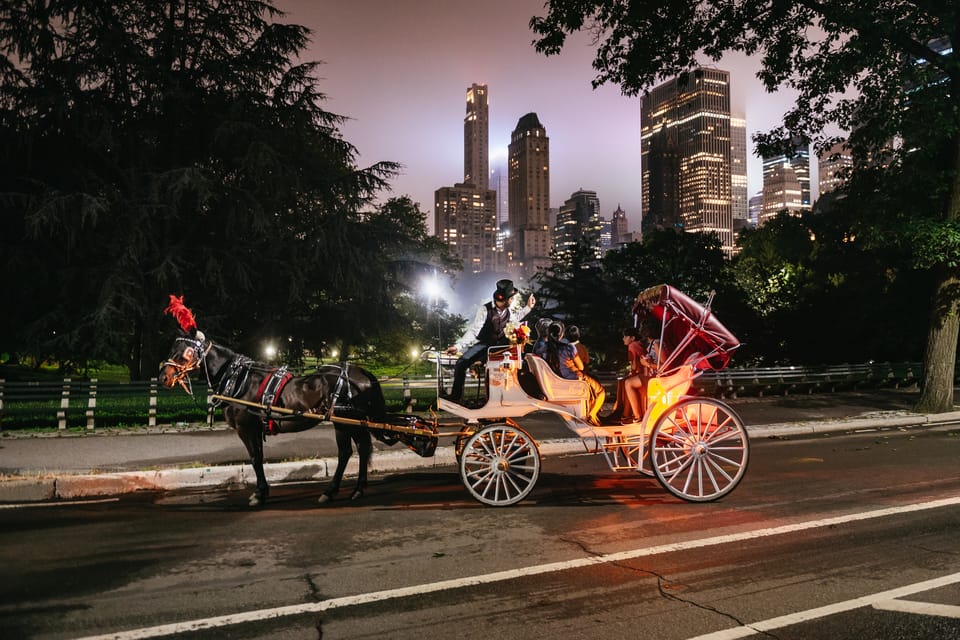 Central Park, Rockefeller & Times Carriage Ride (4 Adults) | GetYourGuide