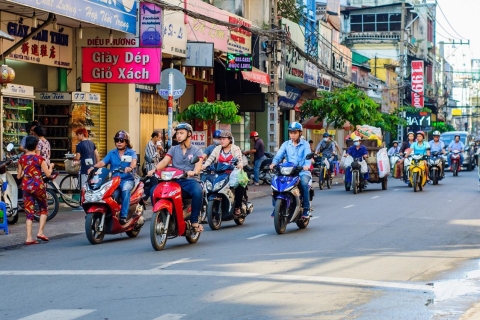 Ho Chi Minh-Ville: visite en moto de 4 heuresVisite de groupe (Max 15 pax/groupe)