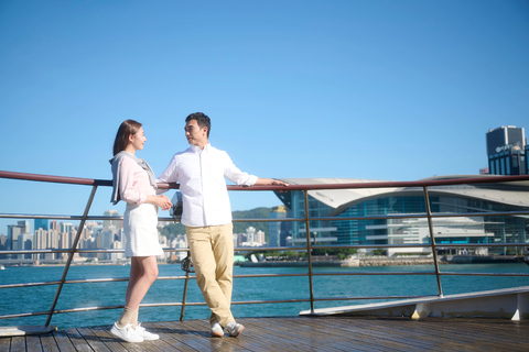 Hong Kong: Oriental Pearl Habour Cruise Luxury Sightseeing 60 Mins Twilight Cruise (Window Seat)