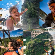 Faites l'expérience du saut à l'élastique, de la balançoire et du toboggan depuis le pont des chutes Victoria