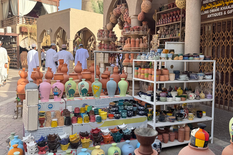 Muscat: Nizwa Souq & Jebel Shams Grand Canyon Full-Day Tour Private experience with dedicated vehicle