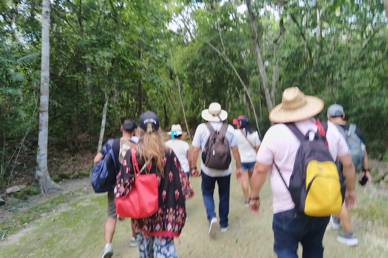 Bacalar: Calakmul ruins, jungle path & stop at the bat cave. Bacalar: Calakmul ruins tour jungle and the bat volcano..