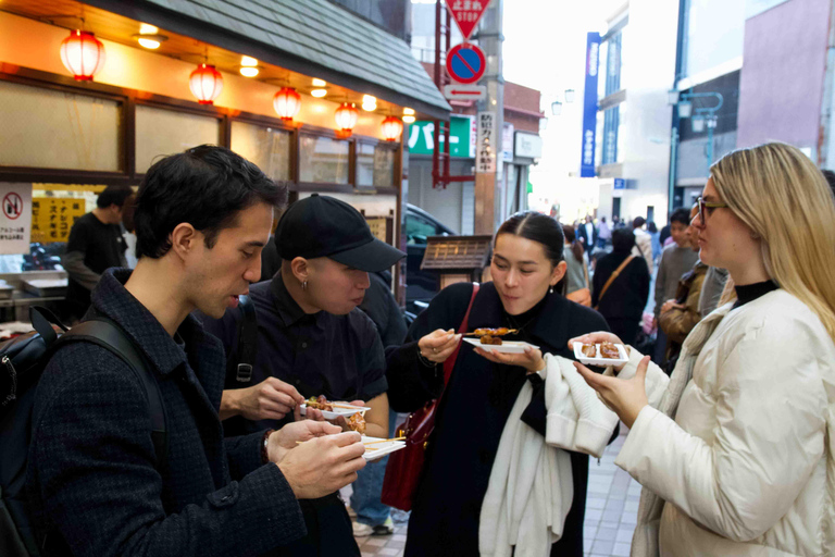 Comida callejera en Tokio - Togoshi GinzaComida callejera en Tokio