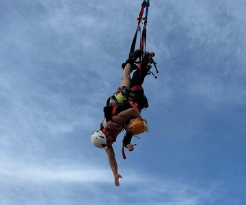 Novalja: Experiência de bungee jumping em tandem na praia de Zrce