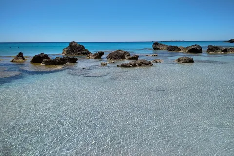 From Chania: Falassarna Beach, Wine & Olive Oil Private Tour