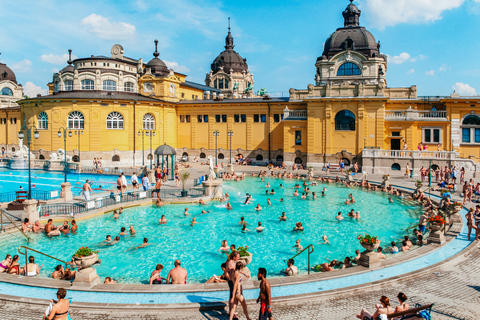 Budapest: Széchenyi-Spa mit optionaler Pálinka-TourGanztagespass mit Privatkabine - HUNGARIA CONCERT