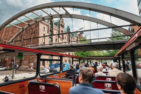 Hamburg: wycieczka autobusem hop-on hop-off linii AHamburg: wycieczka hop-on hop-off, bilet na 1 dzień