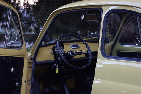 Buongiorno Fiat 500! Panoramic Guided up Michelangelo Plaza