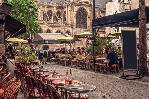 From London: Paris, Louvre, Notre Dame, Eiffel Tower & Lunch 3-course lunch at Eiffel Tower, Notre Dame + Standard class