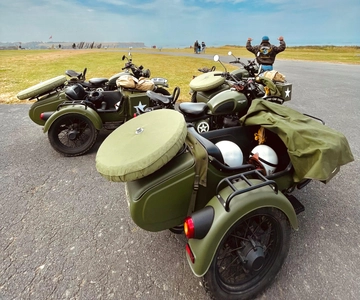From Bayeux: Half-Day Normandy WWII Sidecar Tour