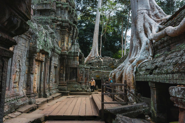 Siem Reap: Angkor Wat Ganztagestour in Kleingruppen und Sonnenuntergang