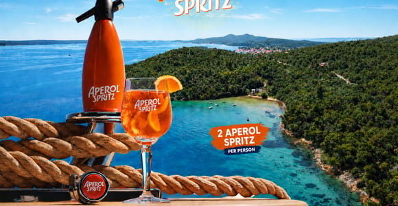 Aperol-Spritz-Tour zur Blue Bay & 3 Inseln mit Schnorcheln