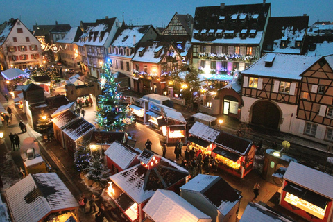 Vanuit Bazel: dagtocht naar Colmar en Ribeauvillé (kerstmarkt)