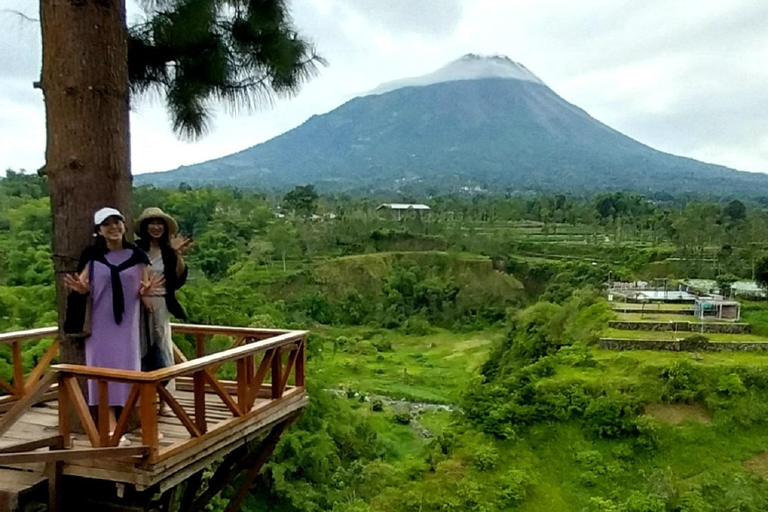 Yogyakarta: Selogriyo, Kedung Kayang & Merapi Sunset Tour SHARED TOUR: Hidden Rice Terraces & Volcano Sunset