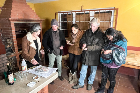 La Paz: Offering to Pachamama in an Ancestral Andean Ritual La Paz: Offering to Mother Earth in an Ancestral Andean Ritual