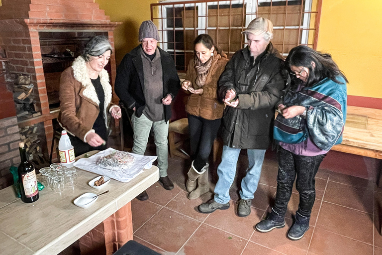 La Paz: Offering to Pachamama in an Ancestral Andean Ritual La Paz: Offering to Mother Earth in an Ancestral Andean Ritual