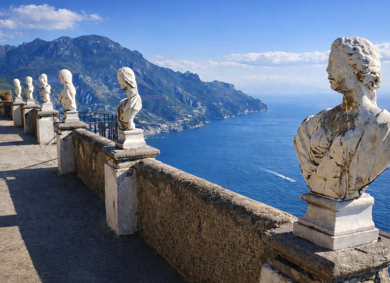 Fra Napoli/Salerno: Gruppetur til Positano, Amalfi, Ravello