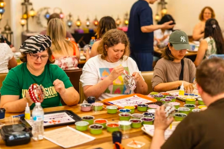 Turkish Mosaic Lamp Workshop in the Houston Area