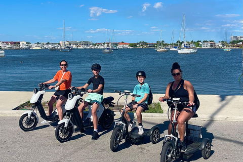 Naples Florida: Downtown Electric Moped Tour - Fun For All