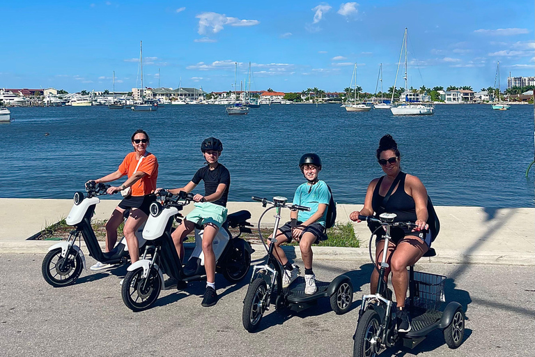 Naples Florida: Downtown Electric Moped Tour - Fun For All