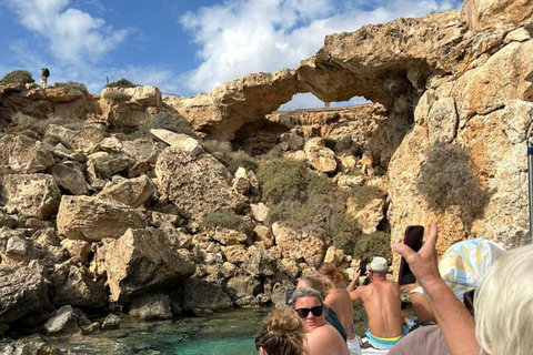 Ayia Napa: Blå lagunen och sköldpaddskryssning med valfri lunch