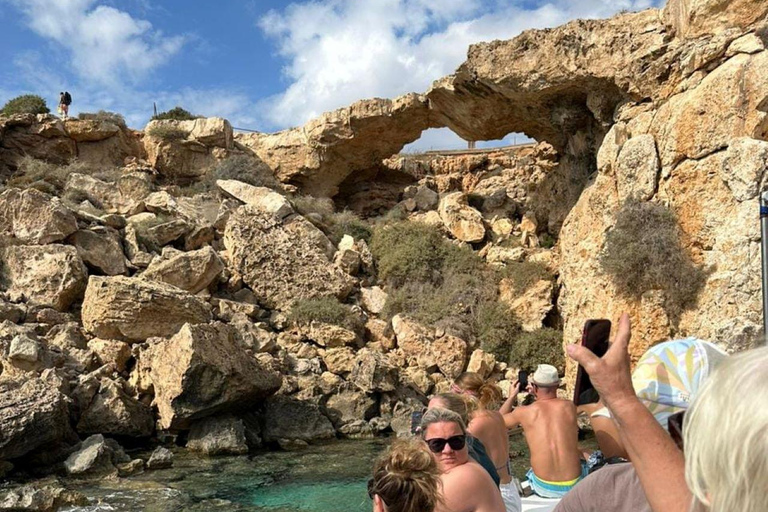 Ayia Napa: Blue Lagoon &amp; Schildpaddencruise met optionele lunch