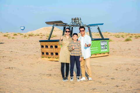 Dubai: Paseo en Globo Aerostático al Amanecer con Traslados