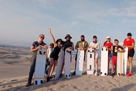 Från Ica eller Huacachina: Buggy- och sandboardtur vid solnedgångenFrån Ica eller Huacachina: Privat solnedgångstur med buggy och sandboarding.