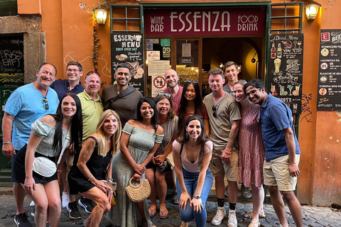 Rome: Trastevere Guided Food and Wine Tour with 20+ Tastings