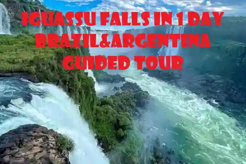 Iguassu Falls: Private Day Tour both Brazil & Argentina