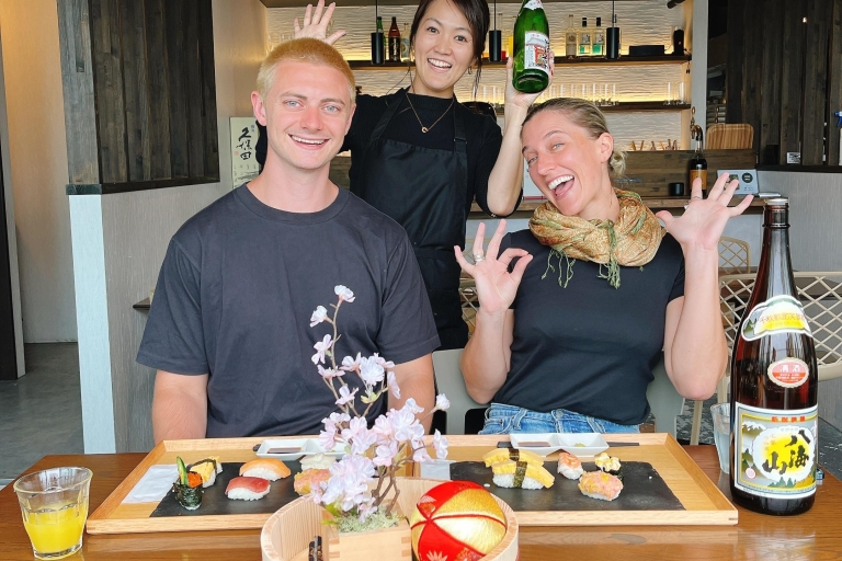 Doświadczenie w robieniu sushi w Tokio! Lekcje gotowania w AsakusaDoświadczenie w robieniu sushi w Tokio!