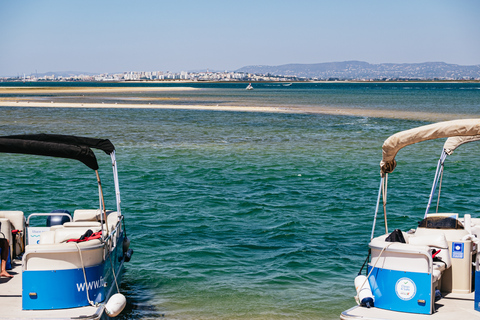 Faro: Passeio de Catamarã pela Ilha Deserta e pela Ilha do FarolFaro: Cruzeiro de Catamarã à Ilha Deserta e Ilha do Farol