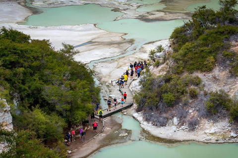 Rotorua: Wai-O-Tapu, Redwoods och Secret Spot på en dagstur