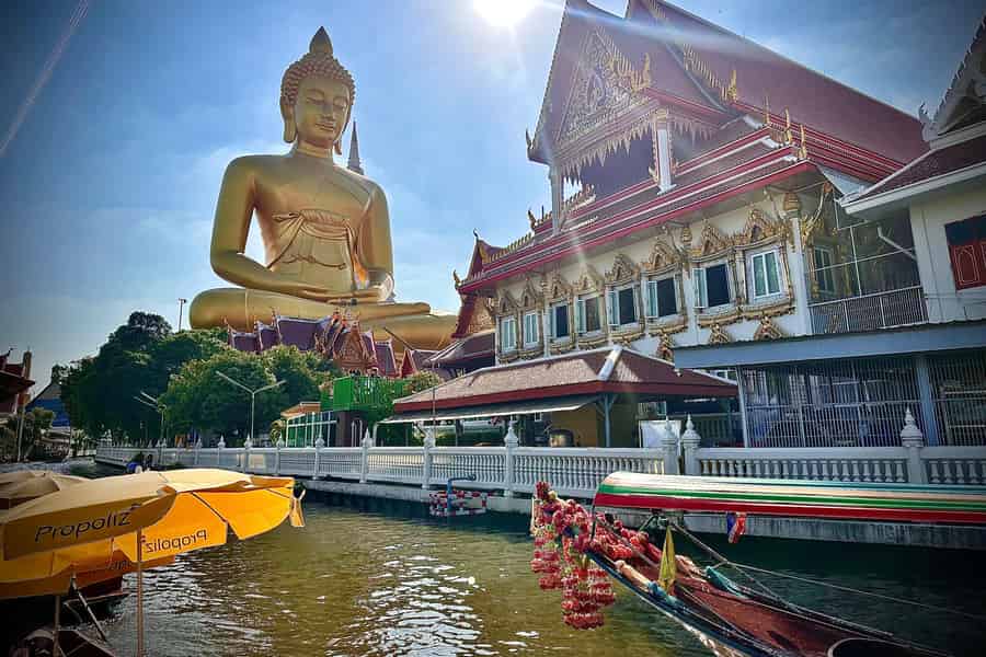 Bangkok: Großer Buddha Paknam & Bootsfahrt auf dem Kanal. Foto: GetYourGuide