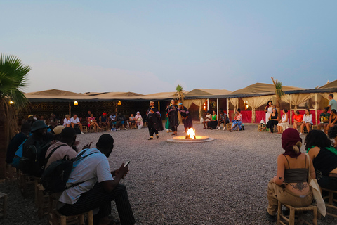 Marrakech Desert: Pool, Quad Biking, Sunset Dinner Fire Show