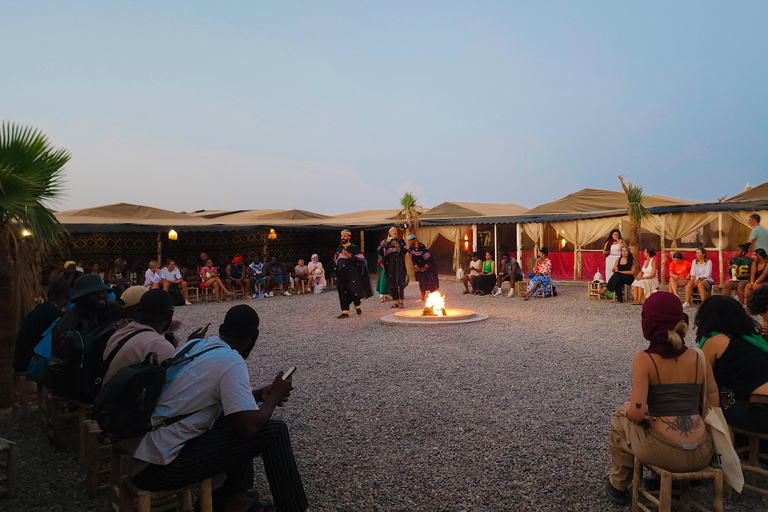 Marrakech Desert: Pool, Quad Biking, Sunset Dinner Fire Show