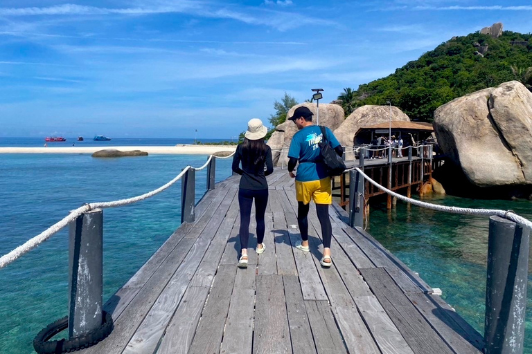 Koh Pha Ngan: Koh Tao & Nang Yuan Tour with Snorkel, Lunch Option 1: Hotel Pick up in Koh Pha Ngan