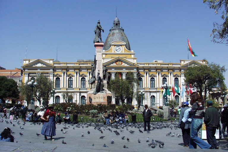 Spacer społeczny i polityczny w La Paz