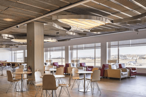Madrid: Adolfo Suarez-Barajas Airport Lounge Access T3 International Departure: Sala VIP Puerta del Sol