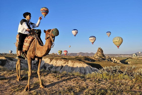 Cappadocia: Love Valley & Red Valley Sunset Camel Safari