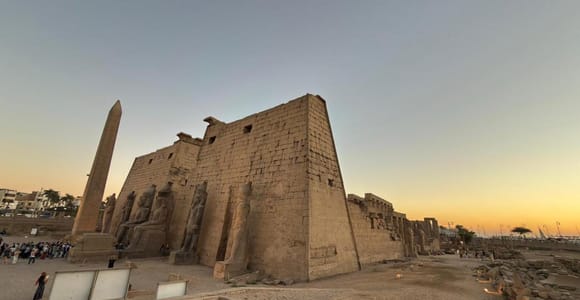 Luxor: Private Sonnenuntergangstour zum Tempel von Luxor