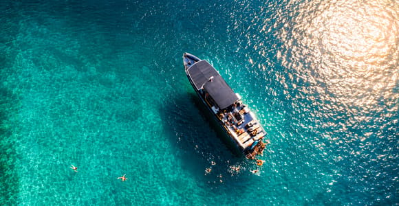 Split: Blaue Lagune, 3 Inseln, All-Inclusive-Bootsfahrt mit Mittagessen