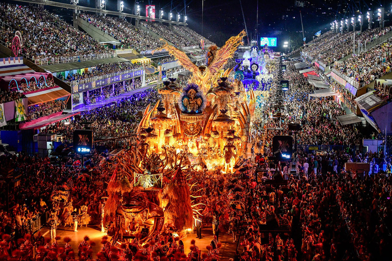 Rio: Carnaval Sector 9 Tribune Ticket + Sugarloaf Ticket