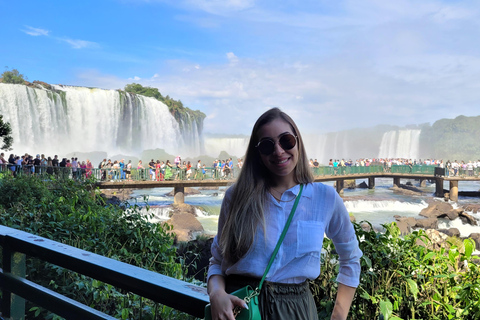 Tour privado de un día por las cataratas de Iguazú: Ambos lados, ¡el mismo día!