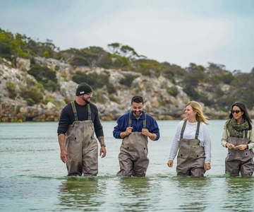 Premium Oyster Season Winter Tour Inc Wading & 12x Oysters