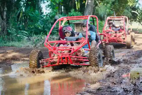From Bayahibe-La Romana : buggy ATV/Quad 4X4 Half-Day