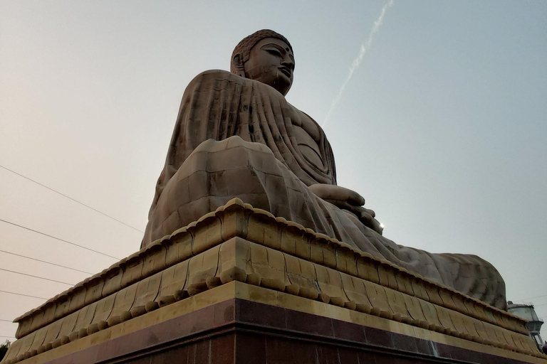 From Delhi: 14-Day Round-trip Buddhist Trail w/ Nepal Entry Private Tour with A/C transport and Dedicated Driver.