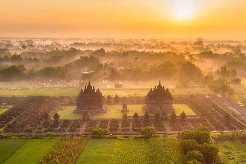 Borobudur, Prambanan Sunset & Ramayana Ballet a Day Tour