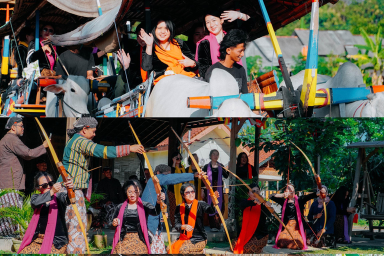 Yogyakarta: Village Tour with Ox Cart Ride and Lunch